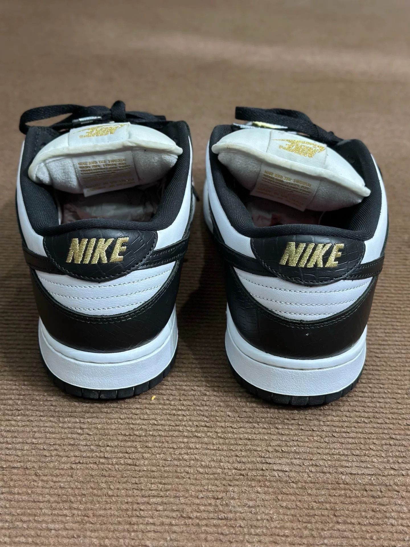 Supreme Supreme DUNK Black Lowtop Sneakers S Men Size US 10 / EU 43 - 6 Thumbnail