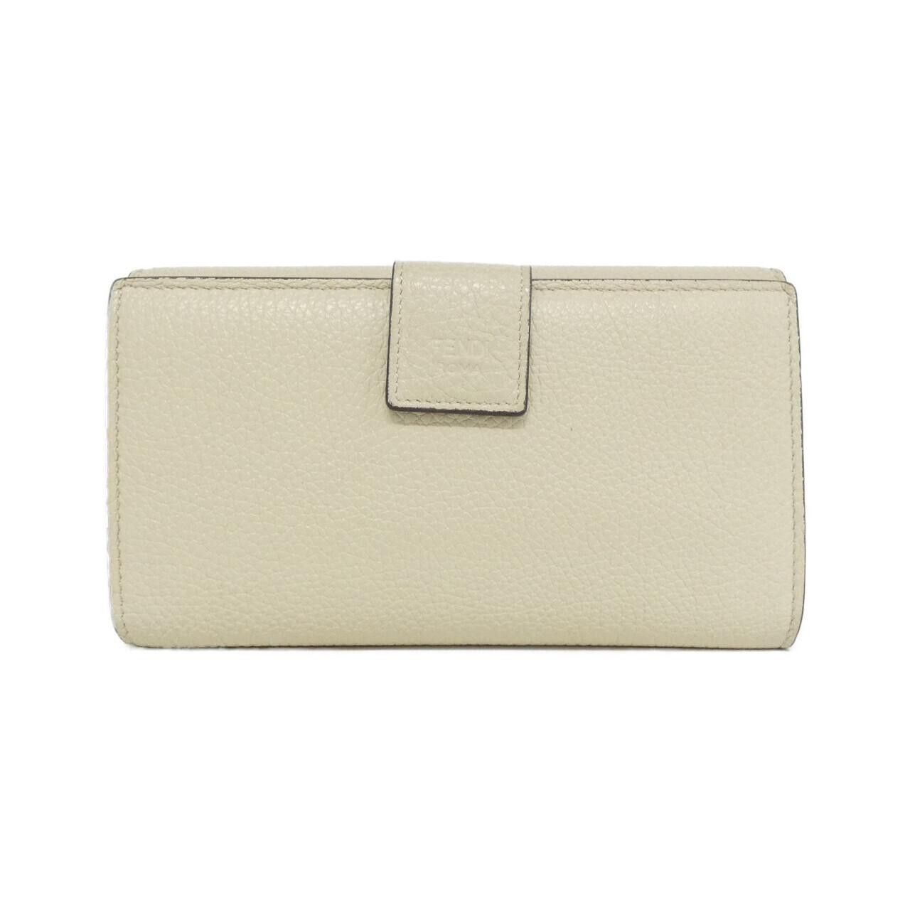 Fendi Fendi Fendi Peekaboo Calf Long Wallet Leather Long Wallet 8M0437A91B DUTY FREE for USA Size ONE SIZE - 2 Thumbnail