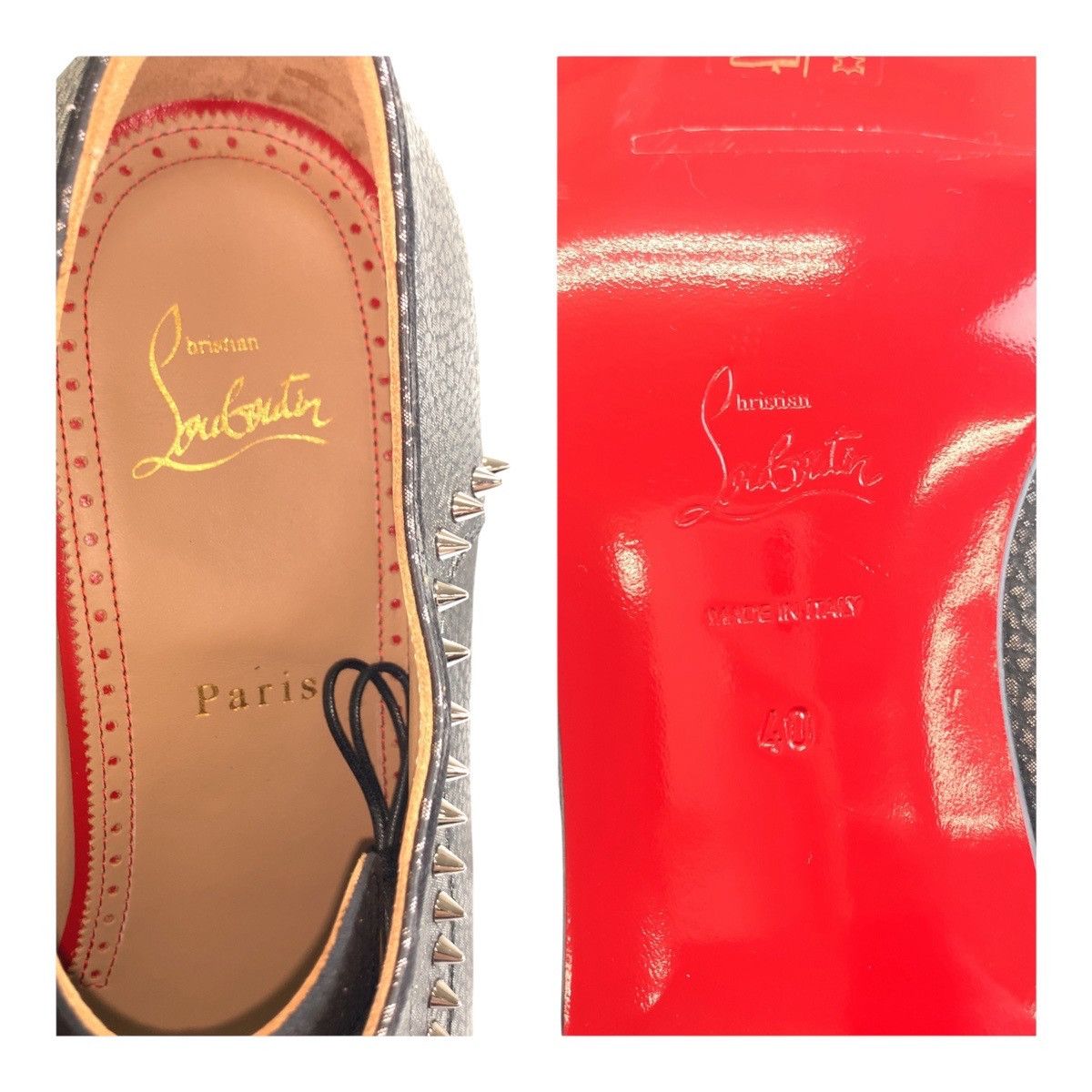 Christian Louboutin Christian Louboutin Christian Louboutin Eton Leather Dress Shoes Leather Shoes DUTY FREE for USA Size ONE SIZE - 10 Thumbnail