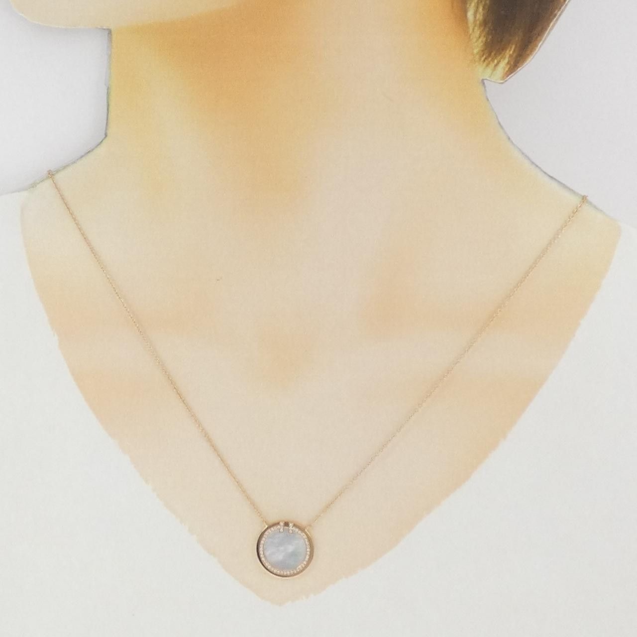 Tiffany & Co. Tiffany & Co. Tiffany T Two 750 Pink Gold Mother of Pearl Diamond Necklace Precious Metal Necklace 64026801 DUTY FREE for USA Size ONE SIZE - 6 Thumbnail