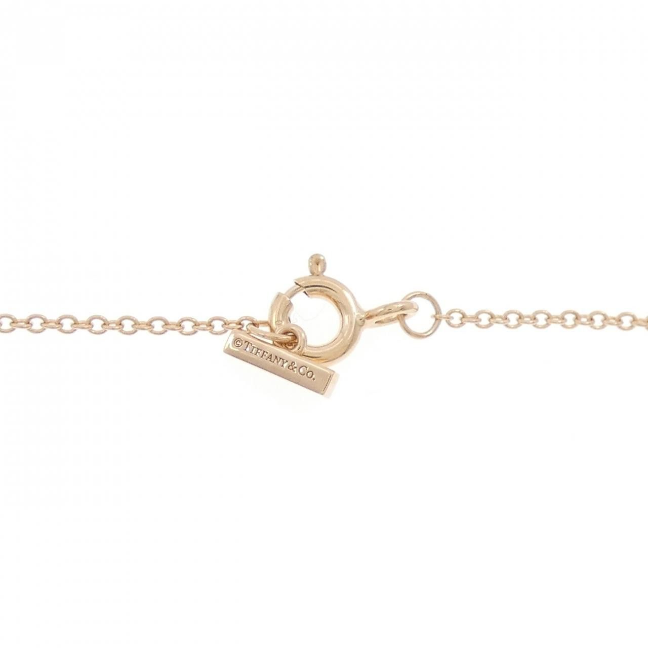 Tiffany & Co. Tiffany & Co. Tiffany T Two 750 Pink Gold Mother of Pearl Diamond Necklace Precious Metal Necklace 64026801 DUTY FREE for USA Size ONE SIZE - 5 Thumbnail