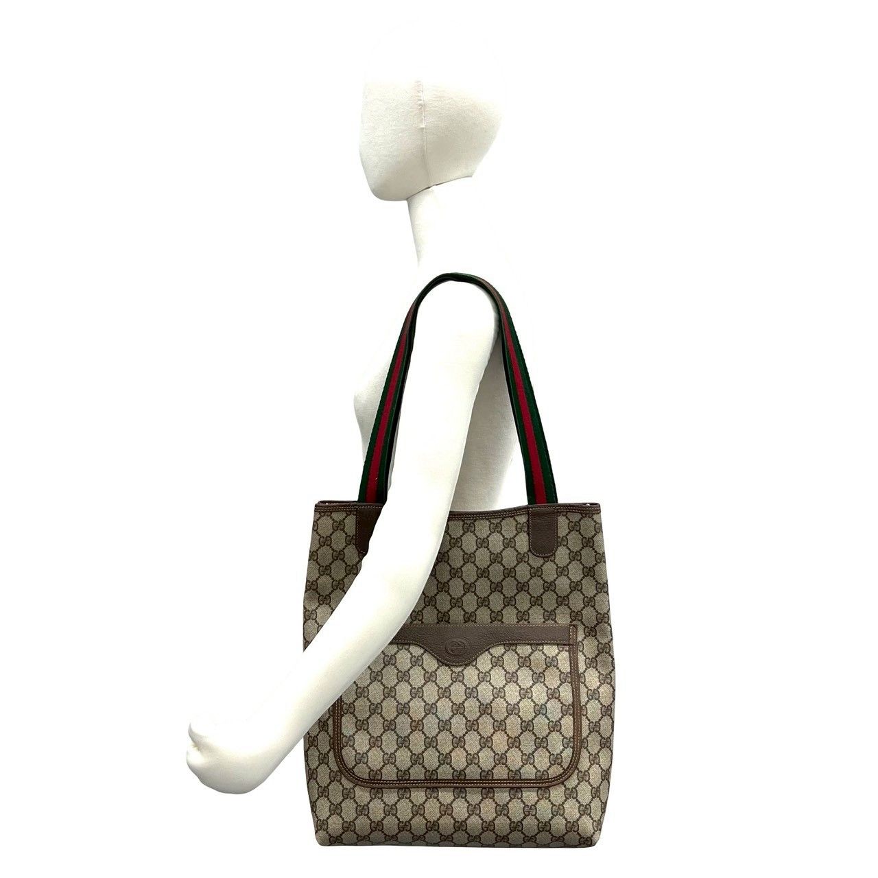 Gucci Gucci Gucci GG Leather Tote Bag Leather Tote Bag DUTY FREE for USA Size ONE SIZE - 3 Thumbnail