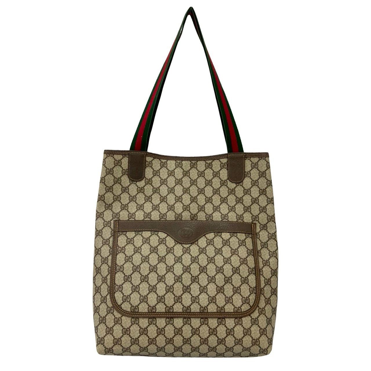 Gucci Gucci Gucci GG Leather Tote Bag Leather Tote Bag DUTY FREE for USA Size ONE SIZE - 2 Thumbnail