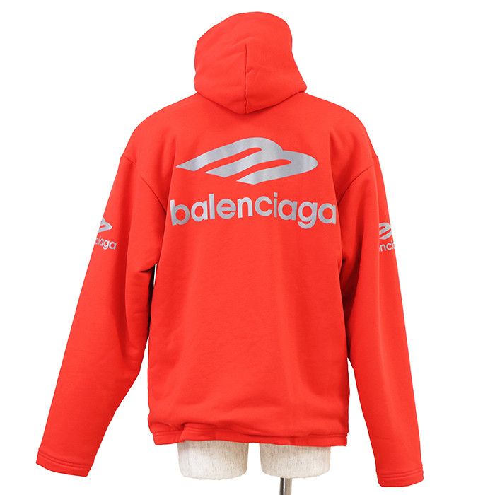 Balenciaga Balenciaga Balenciaga Cotton Hoodie Textile Sweatshirts & Hoodies DUTY FREE for USA Size ONE SIZE - 4 Thumbnail