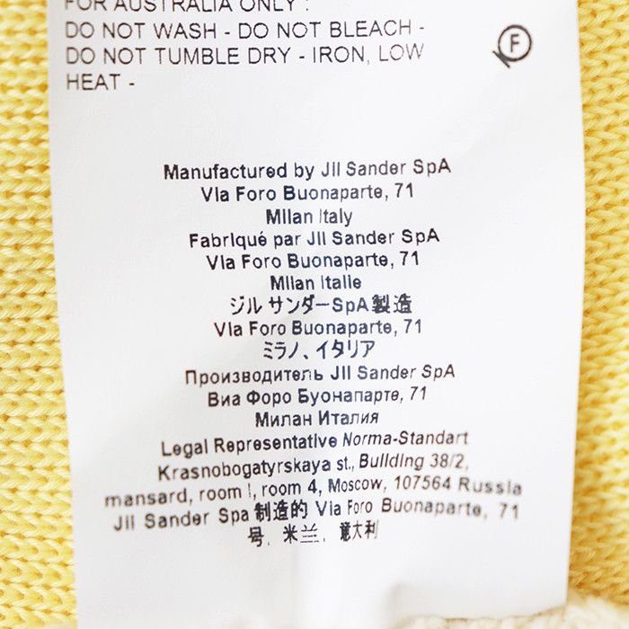 Jil Sander Jil Sander Jil Sander Cotton Wool Nylon Knit Textile Tops DUTY FREE for USA Size ONE SIZE - 9 Thumbnail