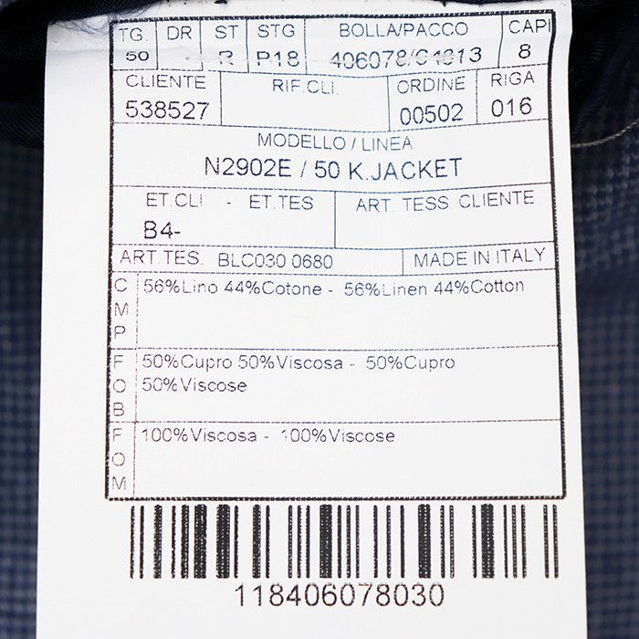 Other Other Boglioli Linen Cotton Jacket Textile Outerwear DUTY FREE for USA Size ONE SIZE - 10 Thumbnail
