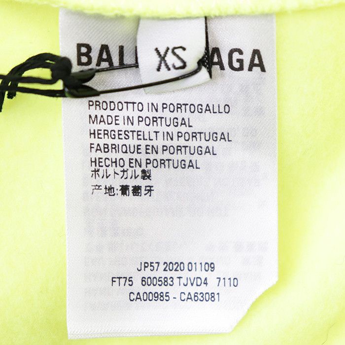 Balenciaga Balenciaga Balenciaga Cotton Hoodie Textile Sweatshirts & Hoodies DUTY FREE for USA Size ONE SIZE - 7 Thumbnail