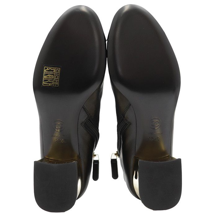 Chanel Chanel Chanel Leather 2way Short Boots Leather Shoes G38428 DUTY FREE for USA Size ONE SIZE - 9 Thumbnail