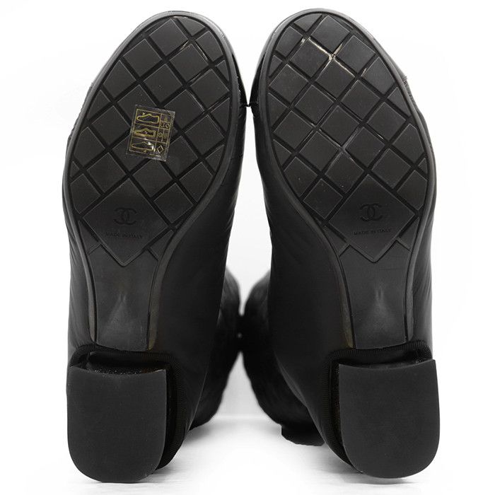 Chanel Chanel Chanel Leather 2way Short Boots Leather Shoes G38428 DUTY FREE for USA Size ONE SIZE - 8 Thumbnail