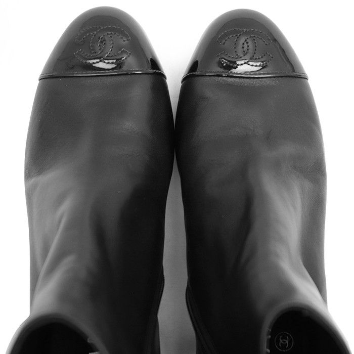 Chanel Chanel Chanel Leather 2way Short Boots Leather Shoes G38428 DUTY FREE for USA Size ONE SIZE - 17 Thumbnail