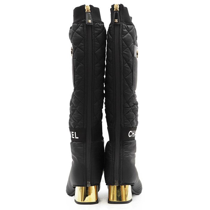 Chanel Chanel Chanel Leather 2way Short Boots Leather Shoes G38428 DUTY FREE for USA Size ONE SIZE - 6 Thumbnail