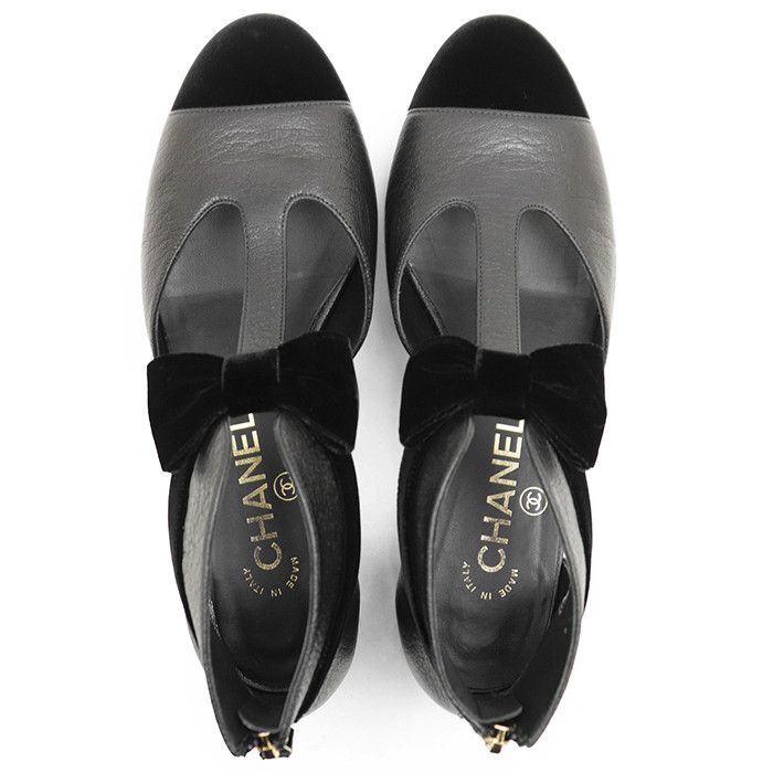 Chanel Chanel Chanel Leather Pumps Leather Shoes G35243 DUTY FREE for USA Size ONE SIZE - 8 Thumbnail