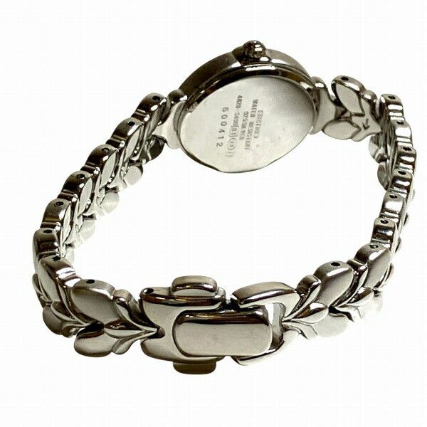 Seiko Seiko Seiko Exceline Silver Ladies Watch Precious Metal Quartz 4N20-5490 DUTY FREE for USA Size ONE SIZE - 6 Thumbnail
