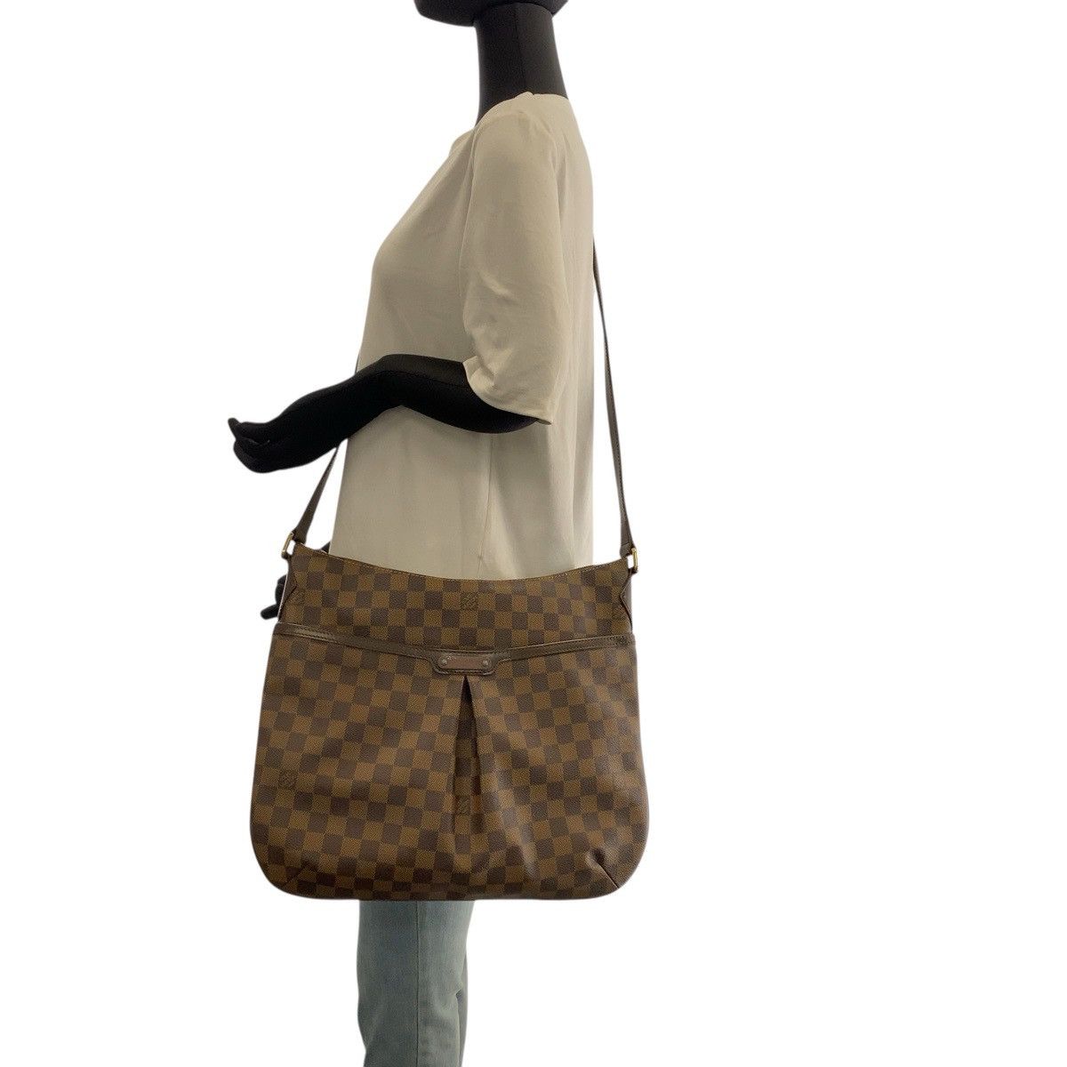 Louis Vuitton Louis Vuitton Louis Vuitton Bloomsbury GM Damier Shoulder Bag Textile Shoulder Bag N42250 DUTY FREE for USA Size ONE SIZE - 7 Thumbnail