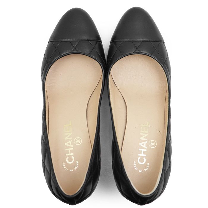 Chanel Chanel Chanel Leather Matelasse Pumps Leather Shoes G29266 DUTY FREE for USA Size ONE SIZE - 8 Thumbnail