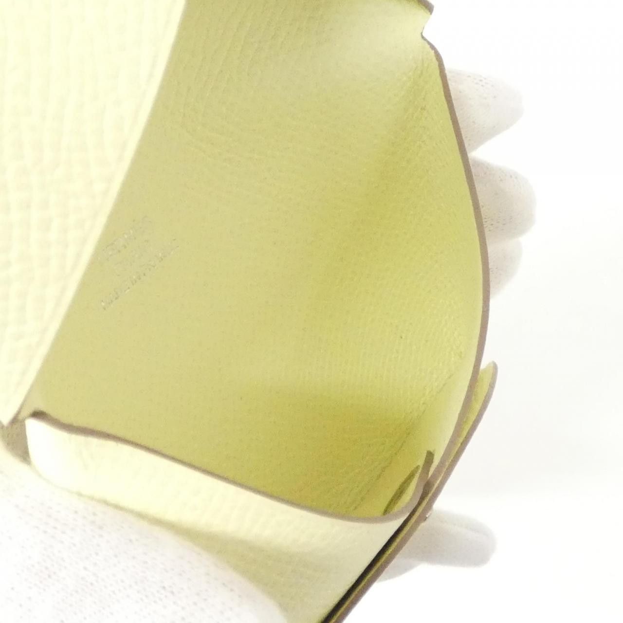 Hermes Hermes Hermes Calvi Epsom Card Case Leather Card Case W DUTY FREE for USA Size ONE SIZE - 6 Thumbnail