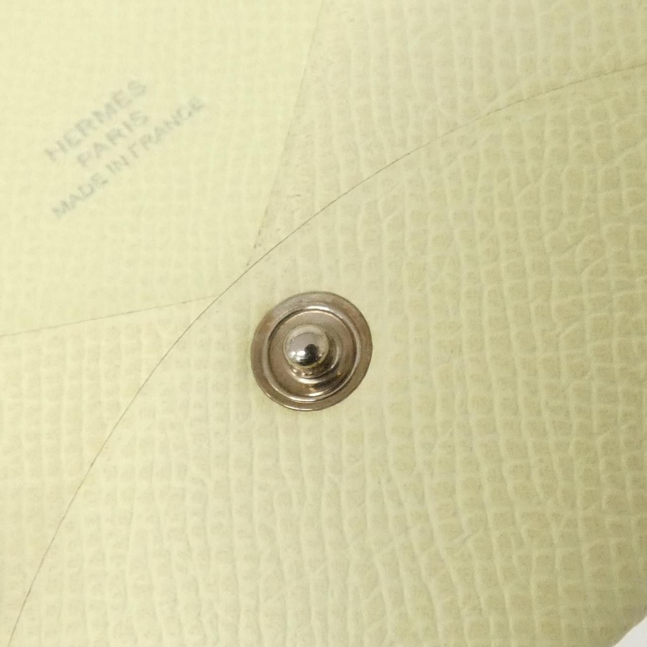 Hermes Hermes Hermes Calvi Epsom Card Case Leather Card Case W DUTY FREE for USA Size ONE SIZE - 5 Thumbnail