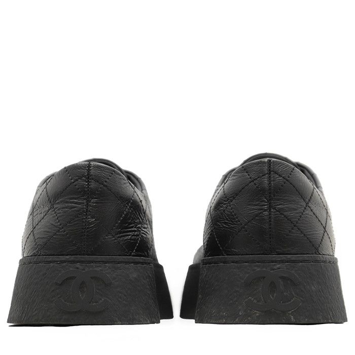 Chanel Chanel Chanel Leather Patent Leather Quilted Sneakers Leather Shoes G46620 DUTY FREE for USA Size ONE SIZE - 6 Thumbnail