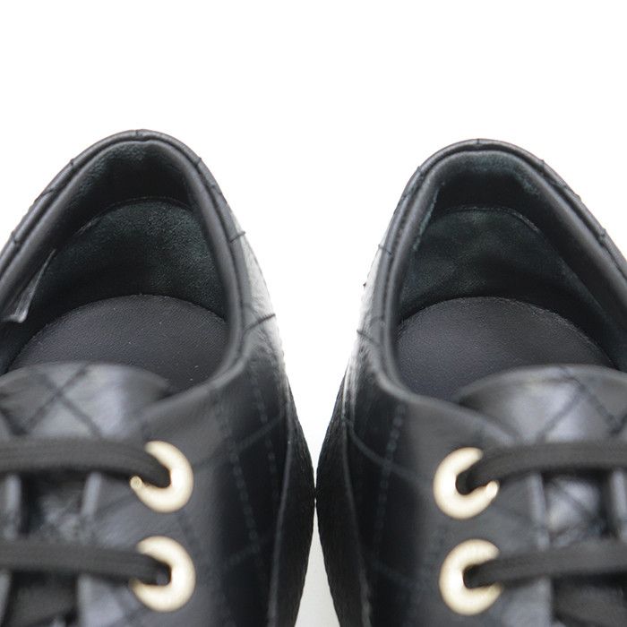 Chanel Chanel Chanel Leather Patent Leather Quilted Sneakers Leather Shoes G46620 DUTY FREE for USA Size ONE SIZE - 7 Thumbnail