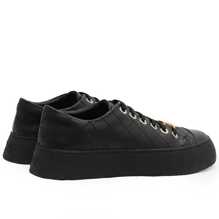 Chanel Chanel Chanel Leather Patent Leather Quilted Sneakers Leather Shoes G46620 DUTY FREE for USA Size ONE SIZE - 12 Thumbnail