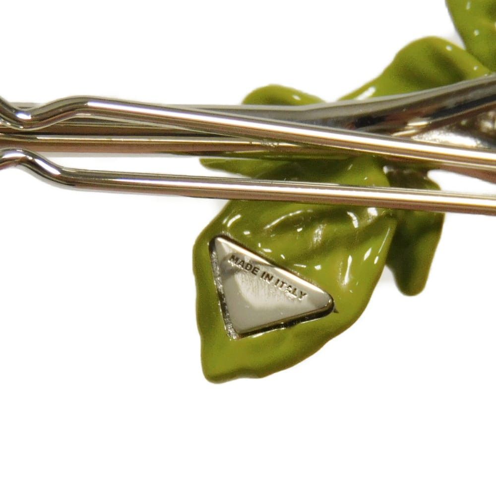 Prada Prada PRADA Rose Barrette Plastic / Synthetic Other 1IF193 2AR3 F0230 DUTY FREE for USA Size ONE SIZE - 6 Thumbnail