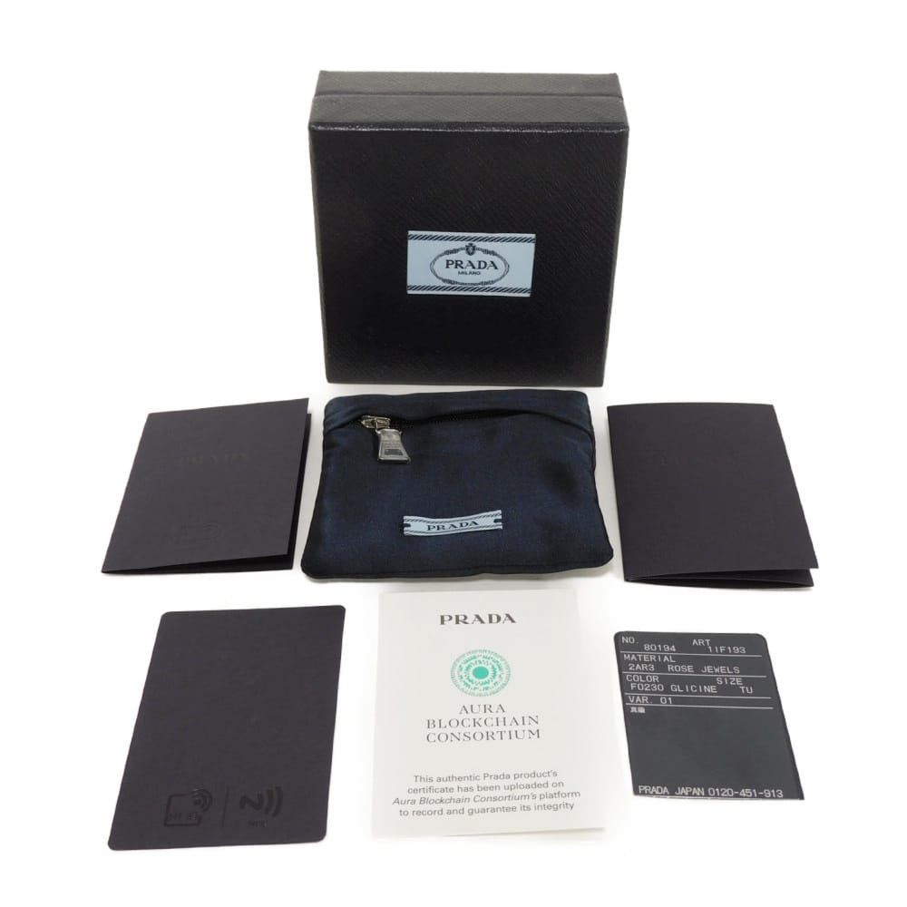 Prada Prada PRADA Rose Barrette Plastic / Synthetic Other 1IF193 2AR3 F0230 DUTY FREE for USA Size ONE SIZE - 7 Thumbnail
