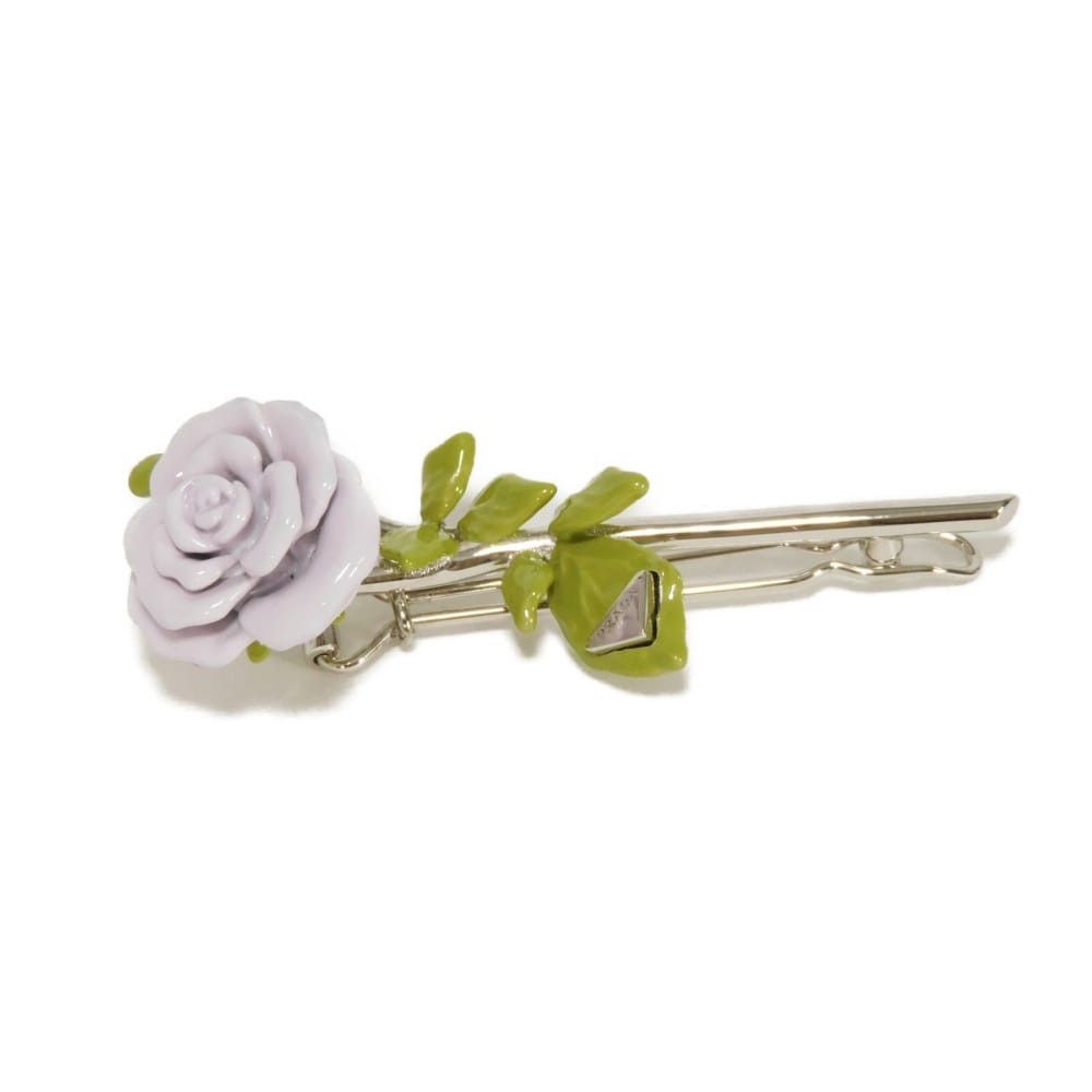 Prada Prada PRADA Rose Barrette Plastic / Synthetic Other 1IF193 2AR3 F0230 DUTY FREE for USA Size ONE SIZE - 2 Thumbnail
