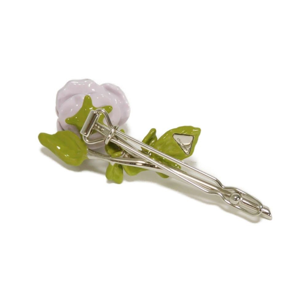 Prada Prada PRADA Rose Barrette Plastic / Synthetic Other 1IF193 2AR3 F0230 DUTY FREE for USA Size ONE SIZE - 4 Thumbnail