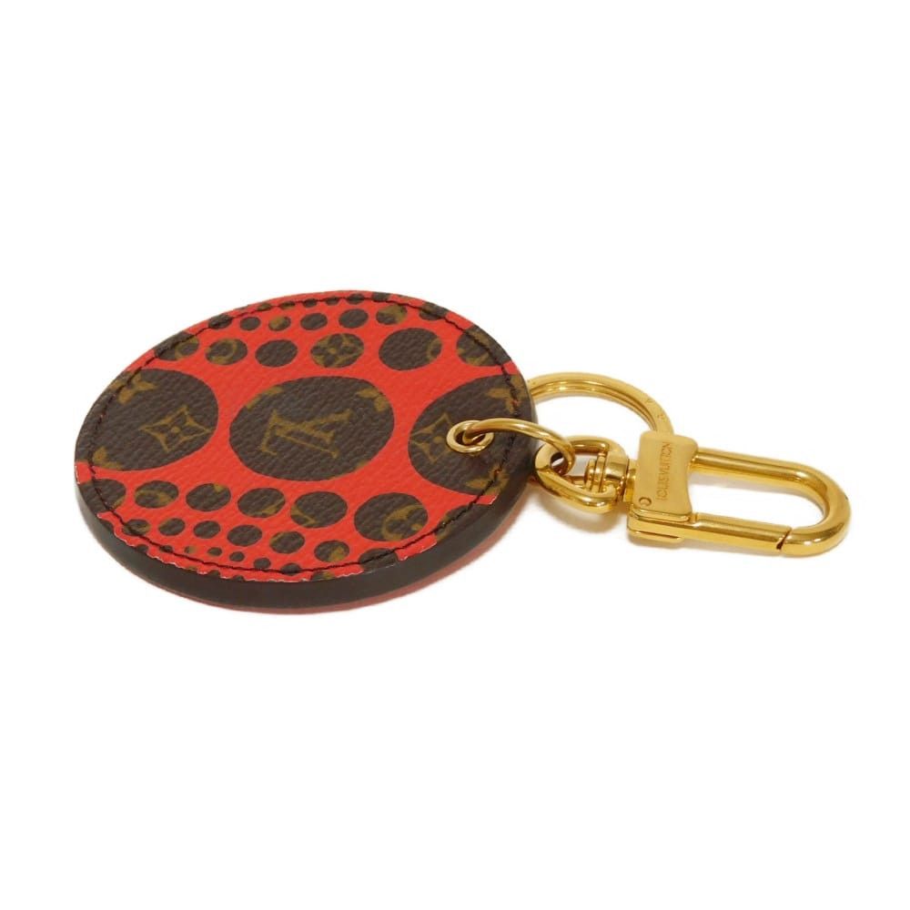 Louis Vuitton Louis Vuitton Louis Vuitton Porte Cles Monogram Pumpkin Dots Key Holder Textile Key Chain M66738 DUTY FREE for USA Size ONE SIZE - 3 Thumbnail