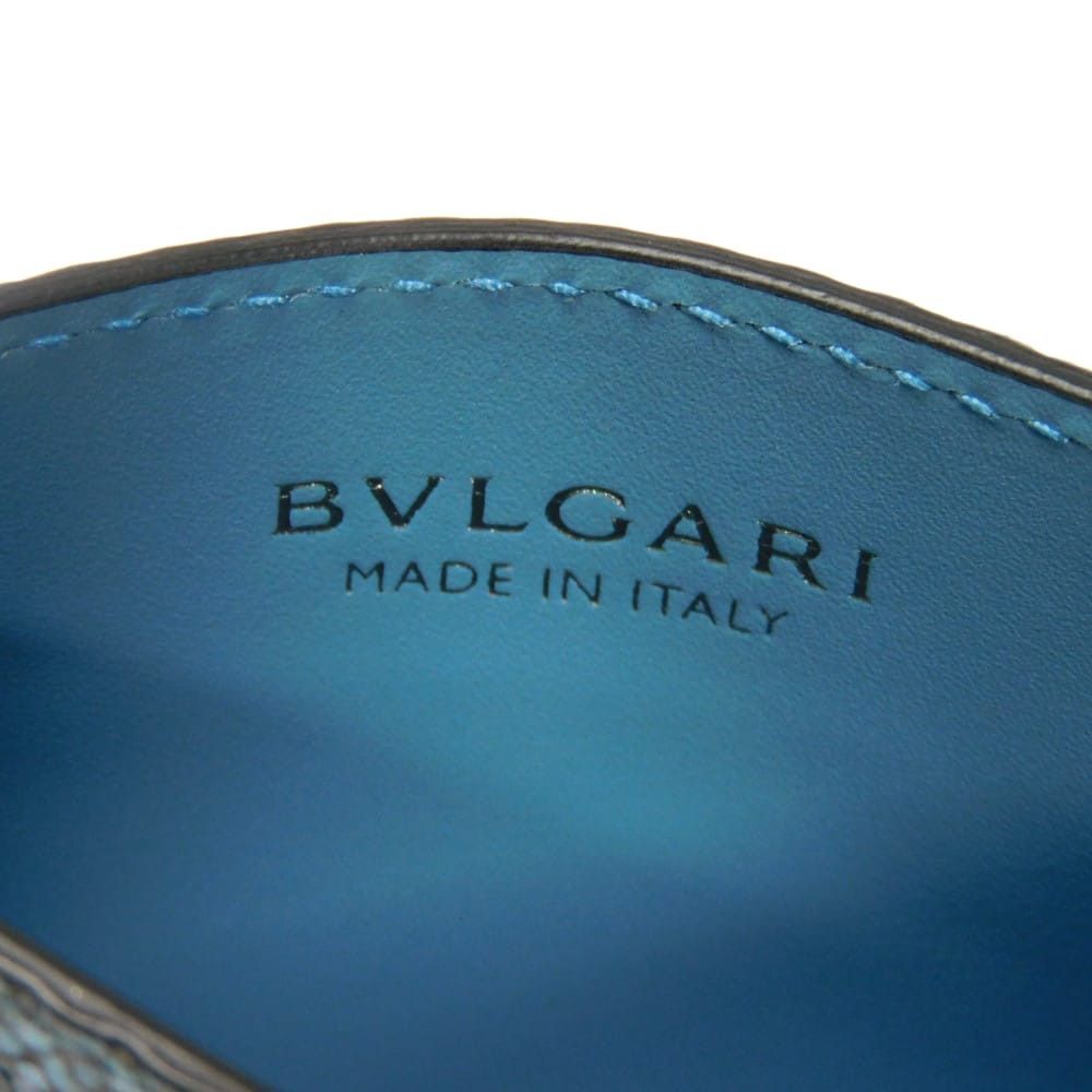 Bvlgari Bvlgari BVLGARI Serpenti Forever Metallic Karung Card Holder Leather Card Case 291613 DUTY FREE for USA Size ONE SIZE - 7 Thumbnail