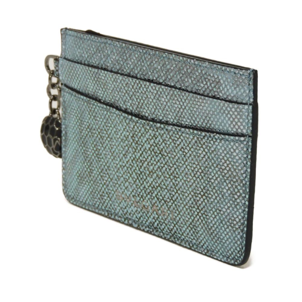 Bvlgari Bvlgari BVLGARI Serpenti Forever Metallic Karung Card Holder Leather Card Case 291613 DUTY FREE for USA Size ONE SIZE - 2 Thumbnail