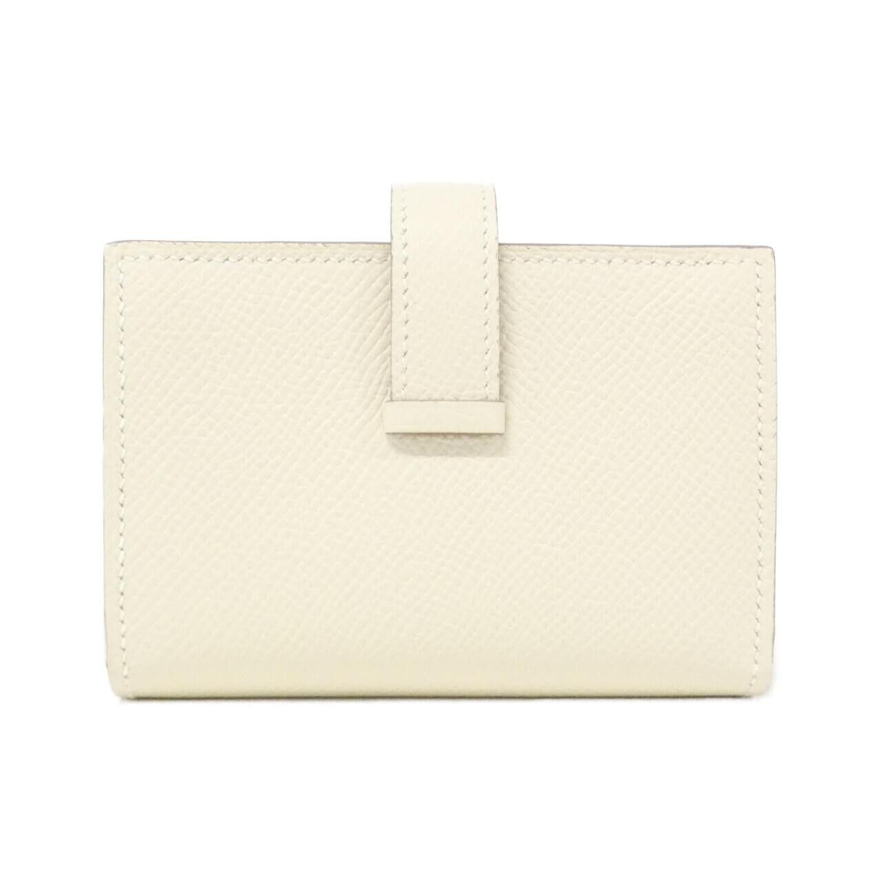 Hermes Hermes Hermes Bearn Mini Epsom wallet Leather Short Wallet K DUTY FREE for USA Size ONE SIZE - 2 Thumbnail
