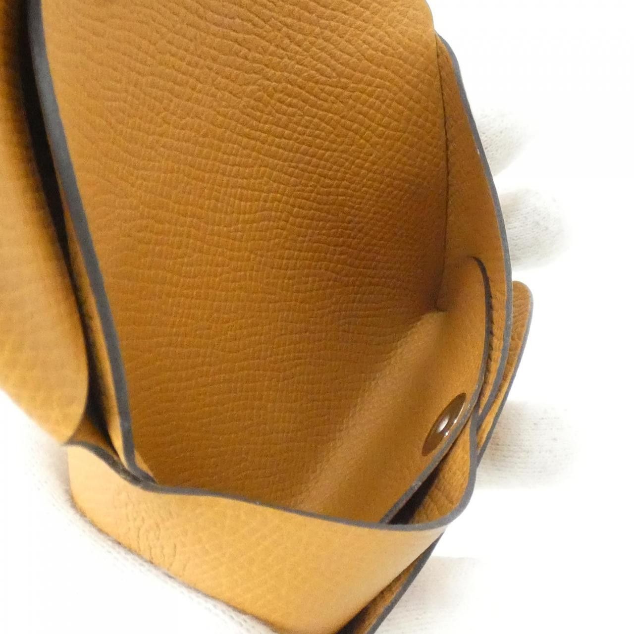 Hermes Hermes Hermes Calvi Duo Epsom Coin Case Leather Coin Case B DUTY FREE for USA Size ONE SIZE - 6 Thumbnail