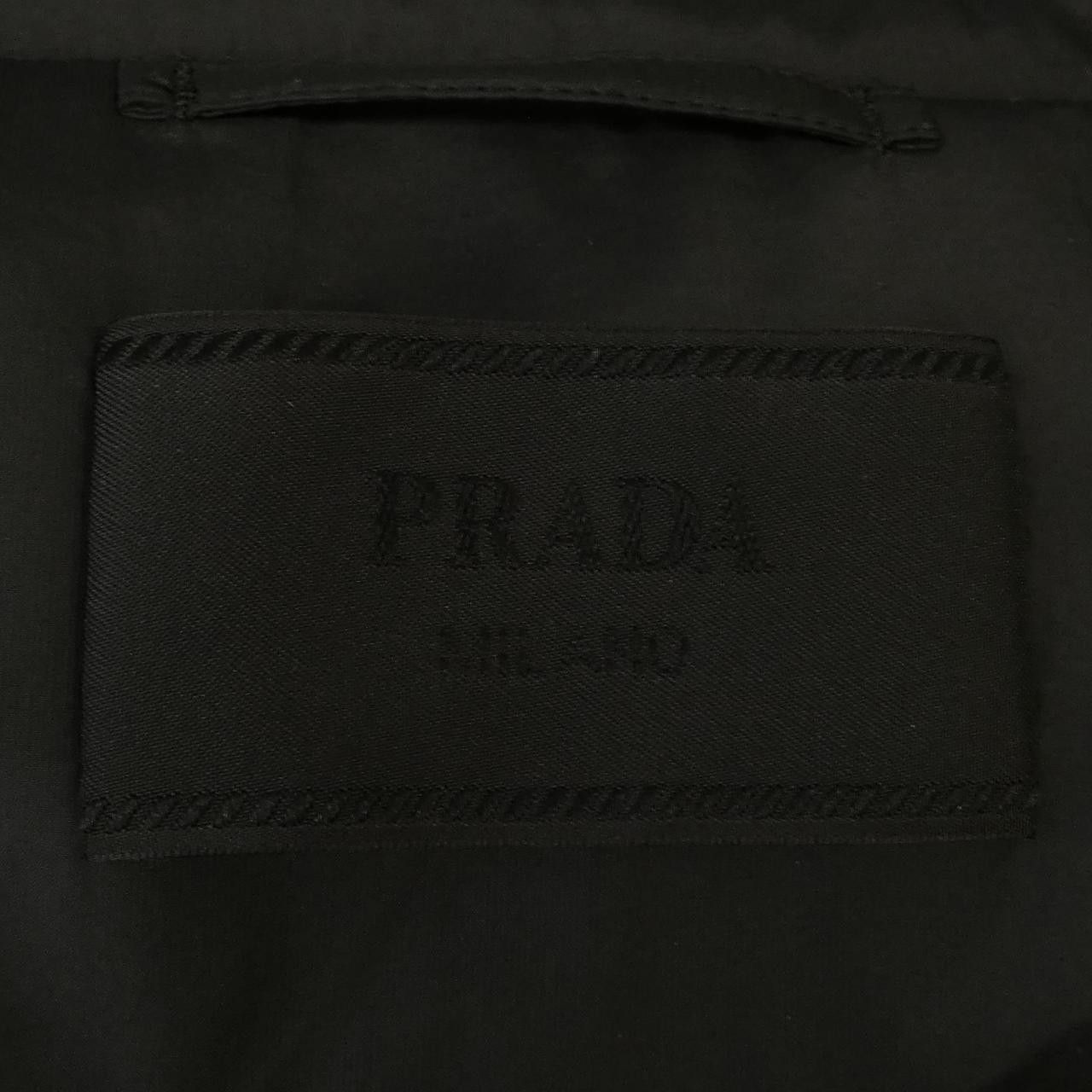 Prada Prada Prada Triangle Logo Polyester Down Jacket Textile Outerwear SGC403S23213IL DUTY FREE for USA Size ONE SIZE - 4 Thumbnail