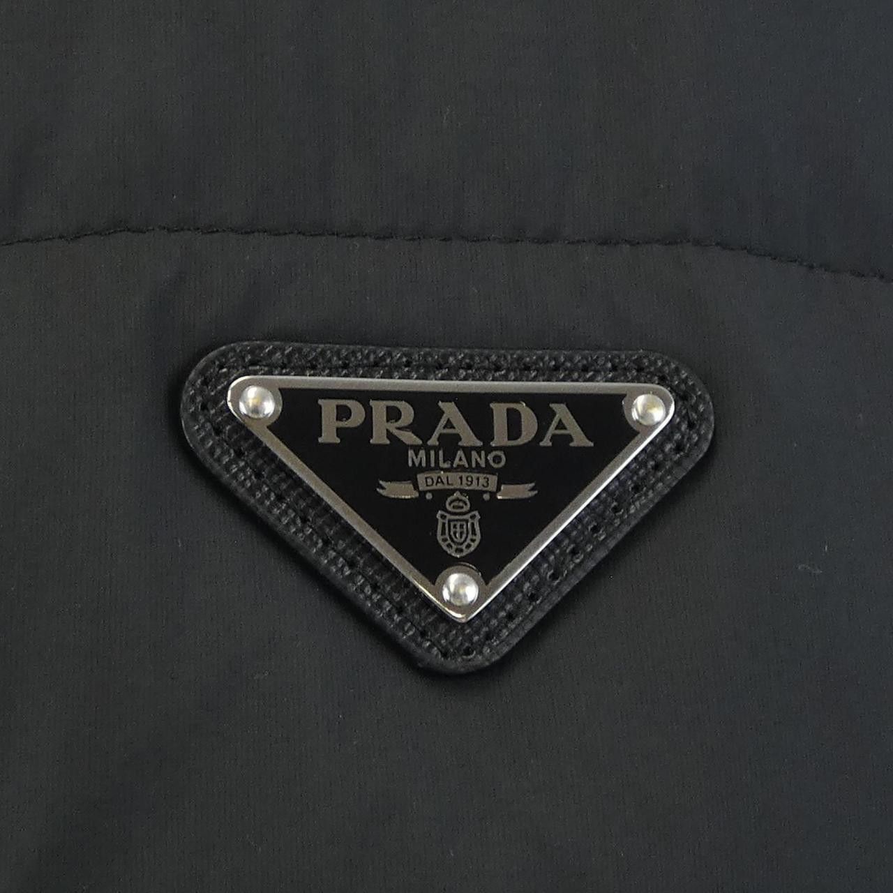Prada Prada Prada Triangle Logo Polyester Down Jacket Textile Outerwear SGC403S23213IL DUTY FREE for USA Size ONE SIZE - 7 Thumbnail