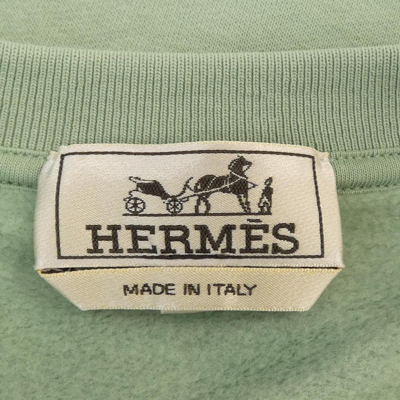 Hermes Hermes Hermes Cotton Sweatshirt Textile Sweatshirts & Hoodies DUTY FREE for USA Size ONE SIZE - 4 Thumbnail