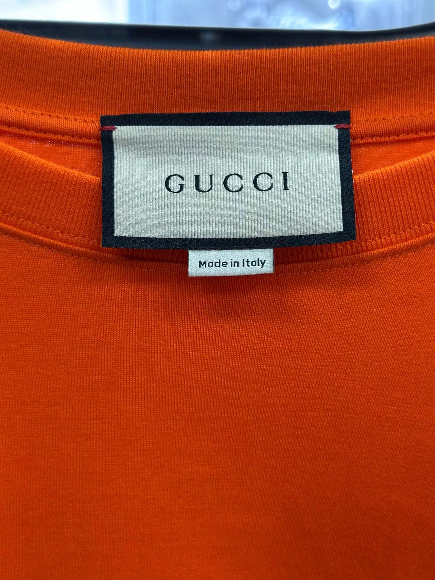 Gucci Gucci Printed Orange Hoodie M Men Size US M / EU 48-50 / 2 - 3 Thumbnail