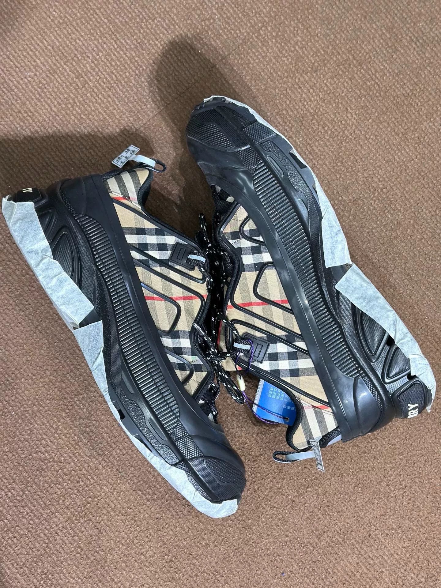 Burberry Burberry Casual Brown Lowtop Sneakers 44 Men Size US 10.5 / EU 43-44 - 4 Thumbnail