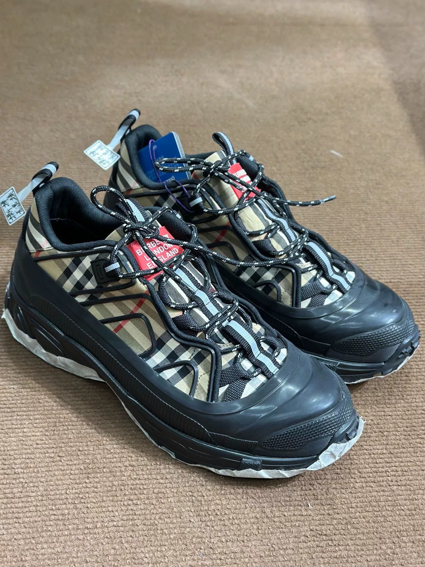 Burberry Burberry Casual Brown Lowtop Sneakers 44 Men Size US 10.5 / EU 43-44 - 3 Thumbnail