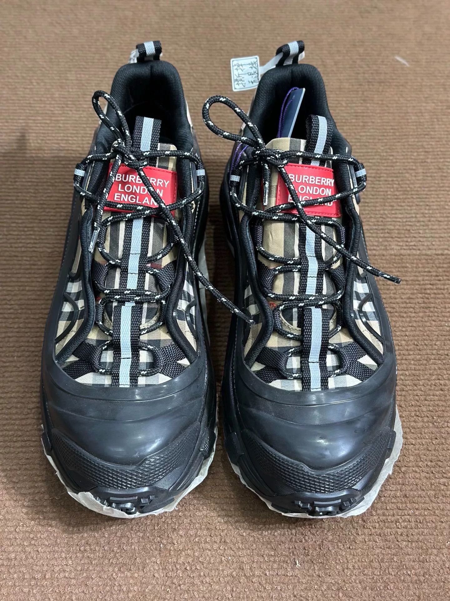 Burberry Burberry Casual Brown Lowtop Sneakers 44 Men Size US 10.5 / EU 43-44 - 2 Thumbnail
