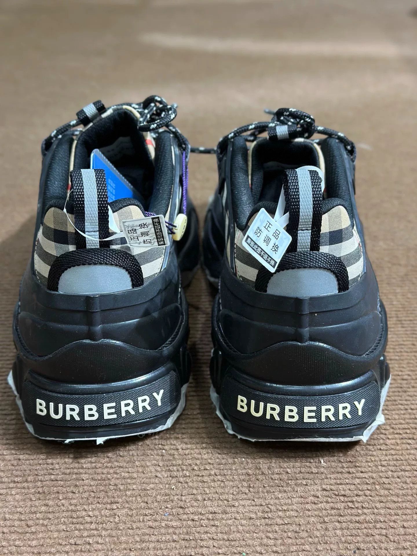 Burberry Burberry Casual Brown Lowtop Sneakers 44 Men Size US 10.5 / EU 43-44 - 6 Thumbnail