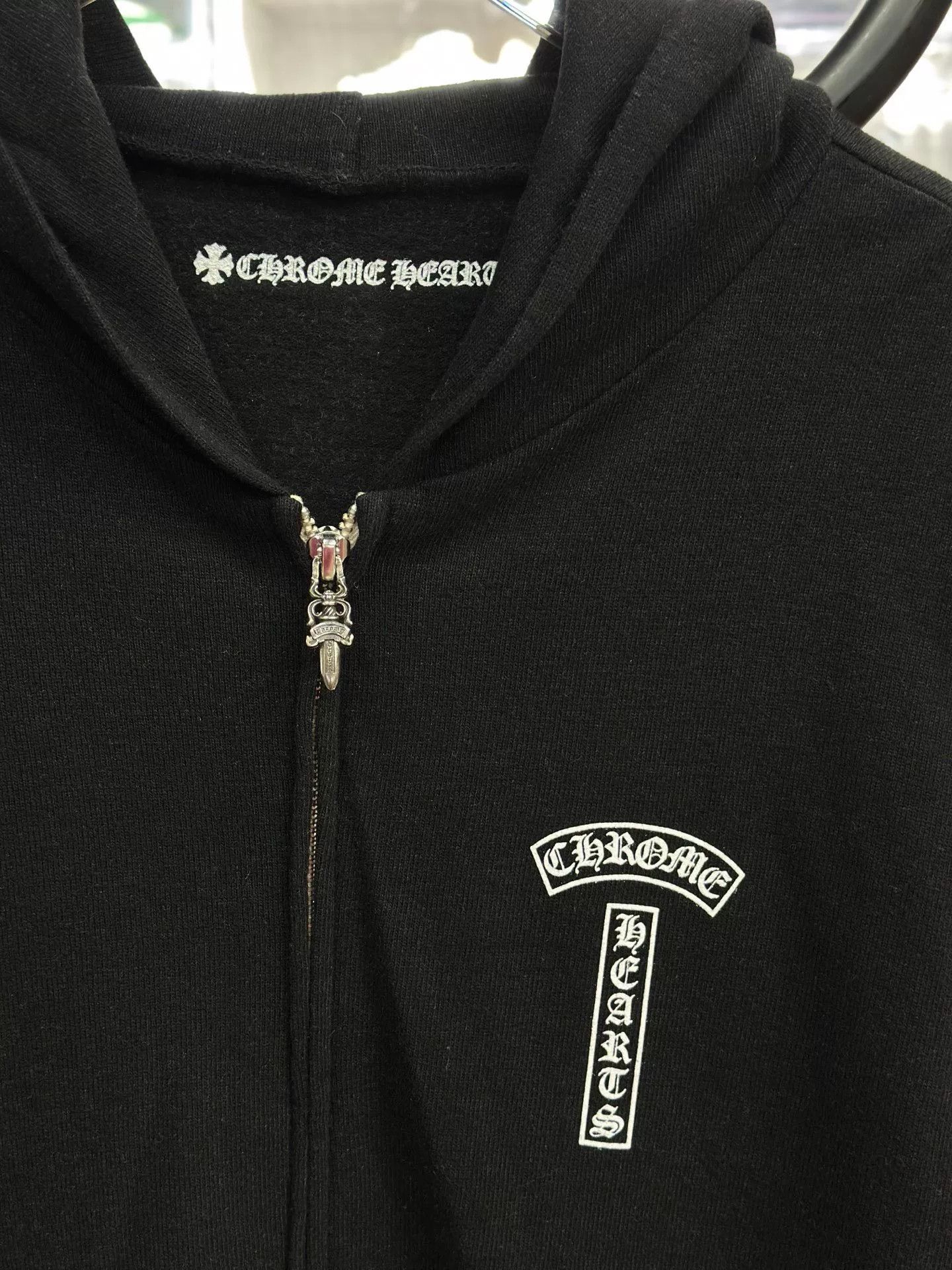 Chrome Hearts Chrome Hearts Black Hoodie M Men Size US M / EU 48-50 / 2 - 2 Thumbnail