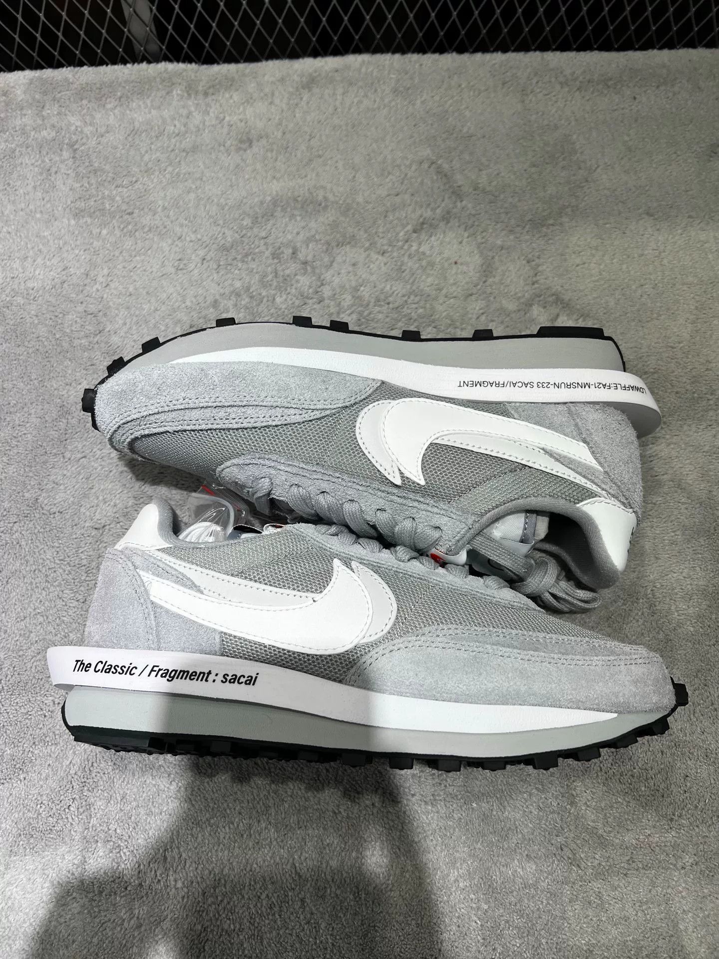 Nike Nike SACAI White Lowtop Sneakers 41 Men Size US 8.5 / EU 41-42 - 4 Thumbnail