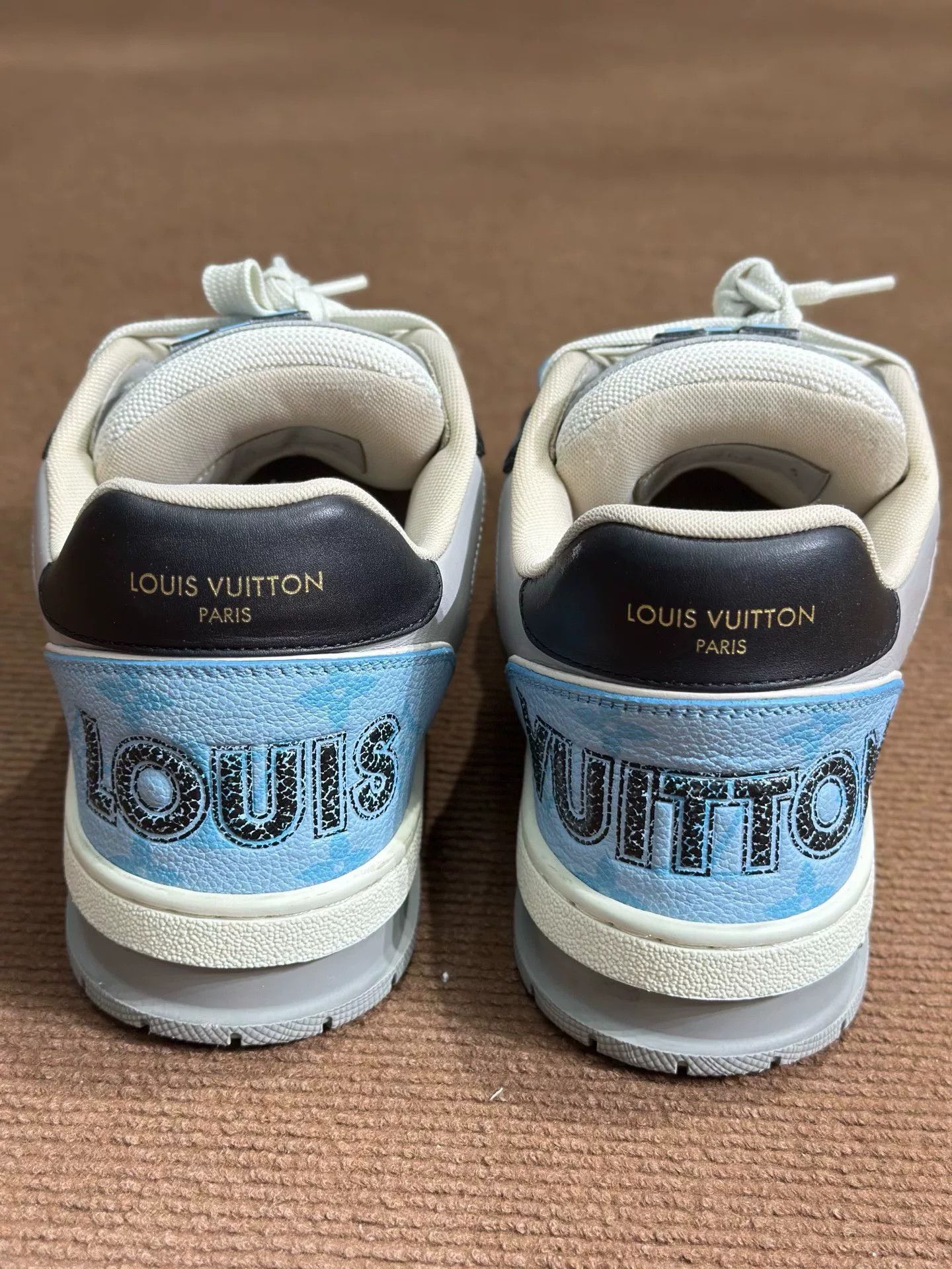 Louis Vuitton Louis Vuitton Training Blue Lowtop Sneakers 40 Men Size US 7.5 / EU 40-41 - 6 Thumbnail