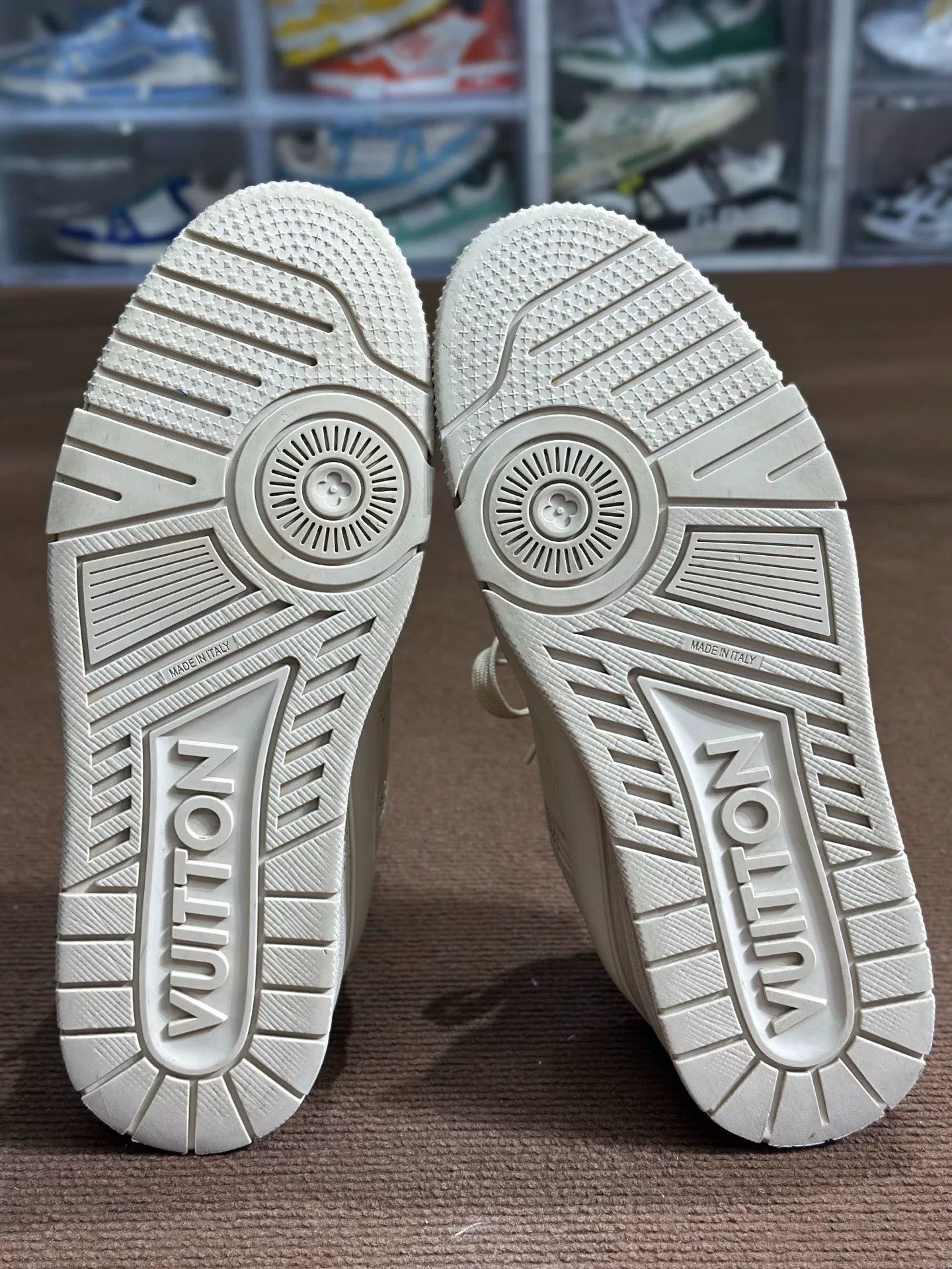 Louis Vuitton Louis Vuitton Training Beige Lowtop Sneakers 40 Men Size US 7.5 / EU 40-41 - 5 Thumbnail