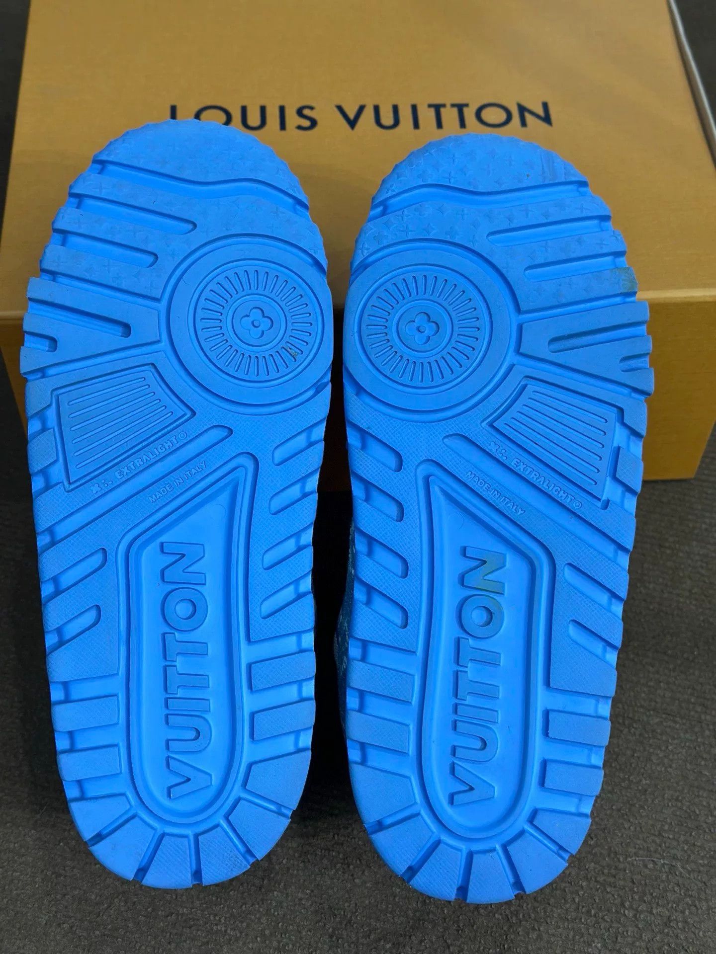 Louis Vuitton Louis Vuitton Training Blue Lowtop Sneakers 42 Men Size US 9 / EU 42 - 5 Thumbnail