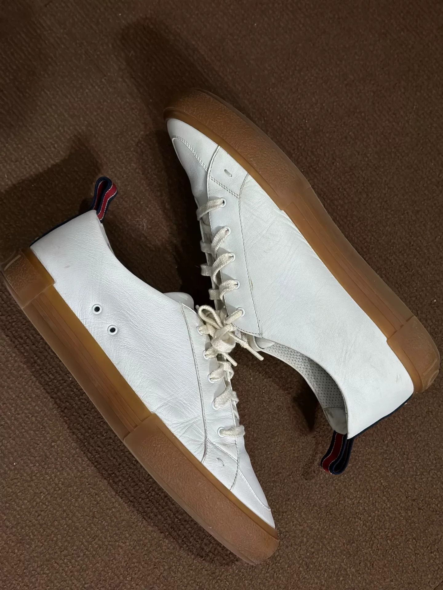 Fendi Fendi White Lowtop Sneakers 44 Men Size US 10.5 / EU 43-44 - 4 Thumbnail