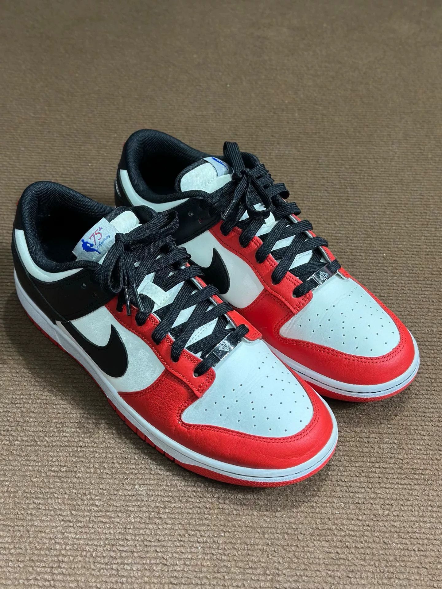 Nike Nike DUNK Black Lowtop Sneakers 45 Men Size US 11.5 / EU 44-45 - 3 Thumbnail