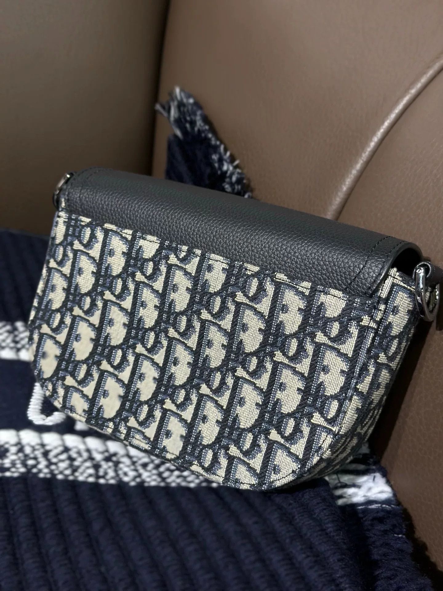 Dior Dior Leather Shoulder Bag L Women Size ONE SIZE - 5 Thumbnail