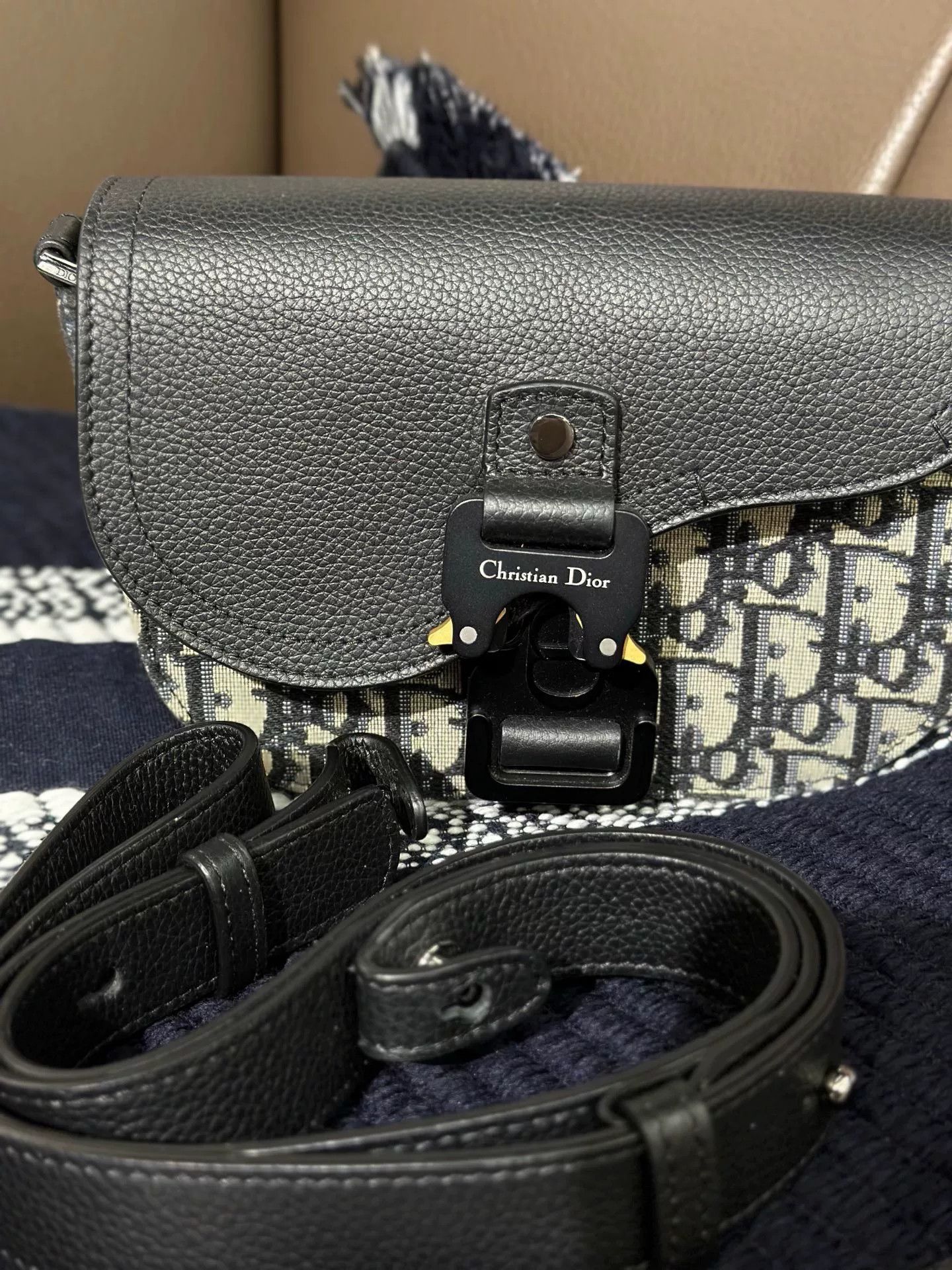 Dior Dior Leather Shoulder Bag L Women Size ONE SIZE - 4 Thumbnail